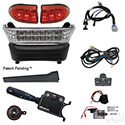 Build Your Own LED Light Bar Kit, Club Car Precedent, Electric 08.5+, 12-48v (Deluxe, Linkage)