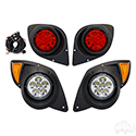 RHOX LED Factory Style Light Kit w/ Plug and Play Harness, Yamaha Drive 07-16, 12-48V