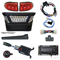 BYO LED Light Bar Kit, Club Car Precedent, Gas 04+ & Electric 04-08.5, 12-48V, (Standard, Pedal)