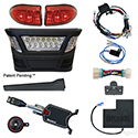 BYO LED Light Bar Kit, Club Car Precedent, Gas 04+ & Electric 04-08.5, 12-48V, (Standard, OE Fit)