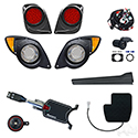 BYO LED Adjustable Light Kit, Yamaha Drive2 12-48V 20+ (Standard, OE Pedal Mount)