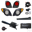 BYO LED Adjustable Light Kit, Yamaha Drive2, 12-48V (Deluxe, Pedal Mount)