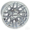RHOX RX175, Machined Silver, 10x7 ET -25