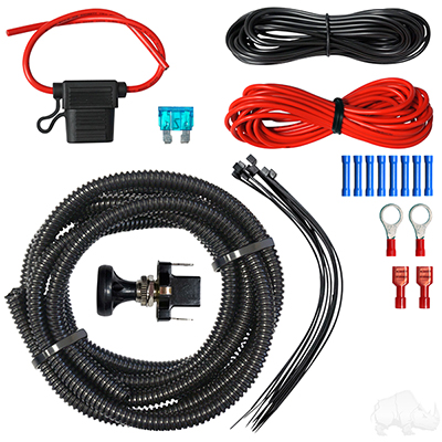 Wiring Kit, LED Utility with Push/Pull Switch